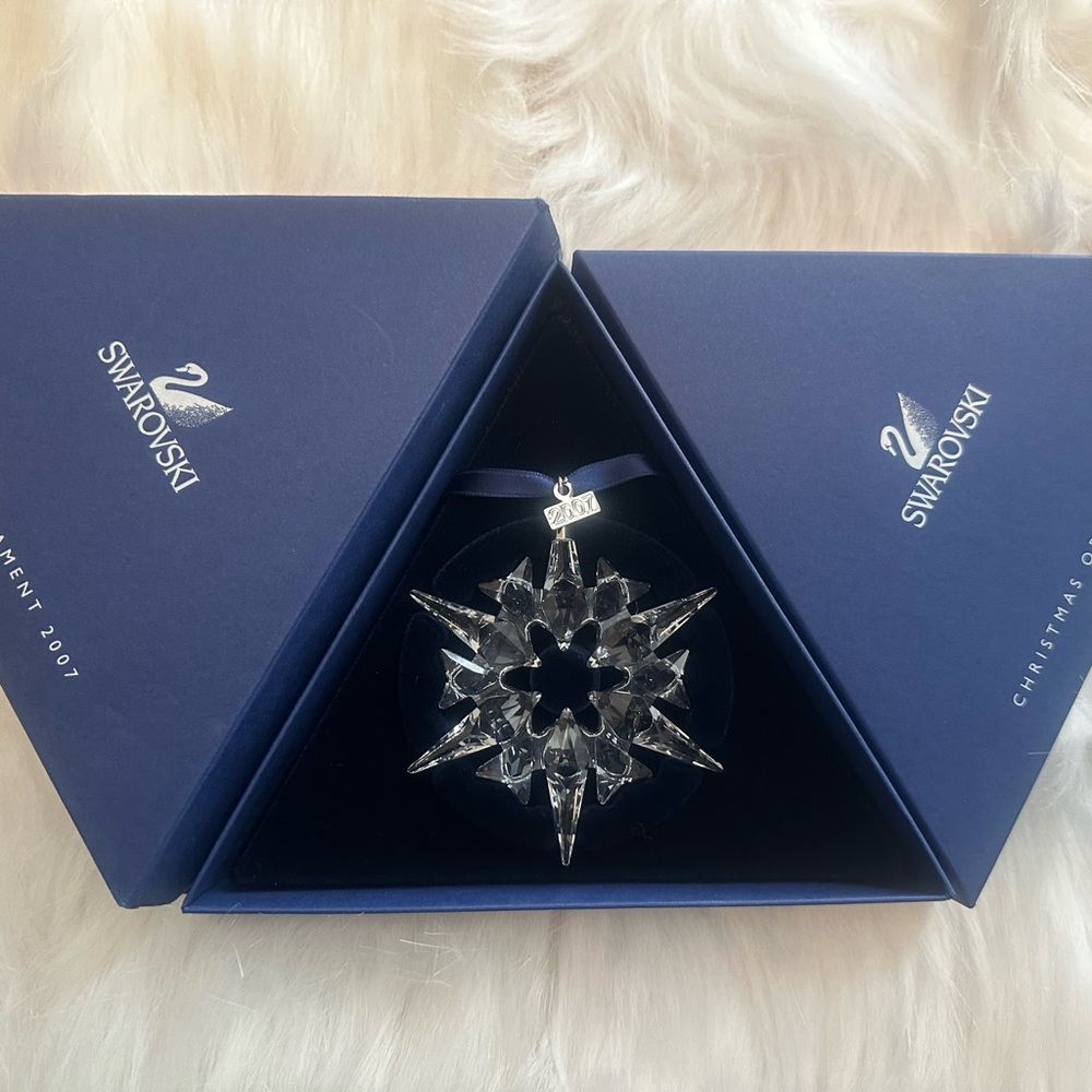 2007 Swarovski Annual Crystal Christmas Ornament